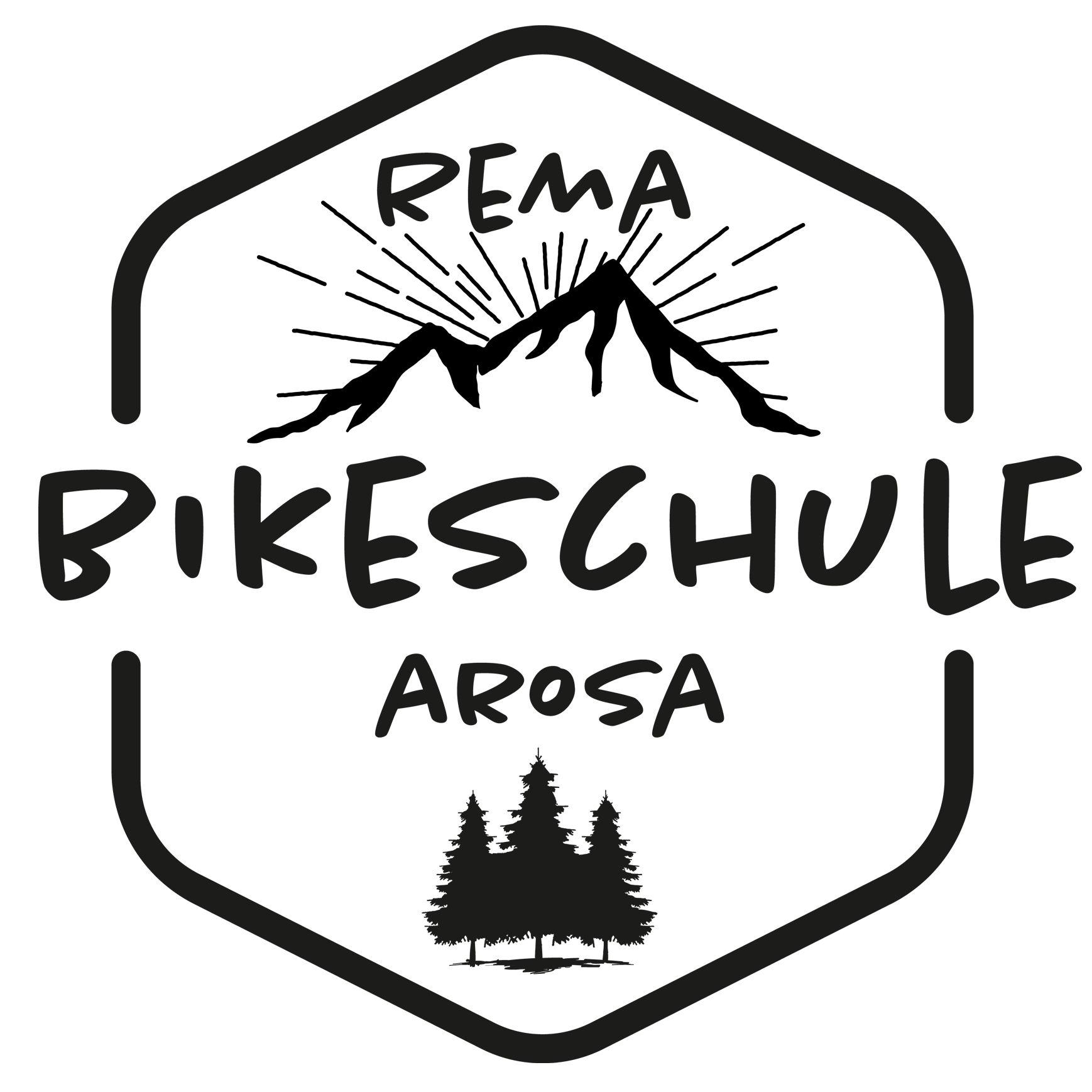 Bikeschule Arosa Logo - REMA ist die erste Bikeschule in Arosa